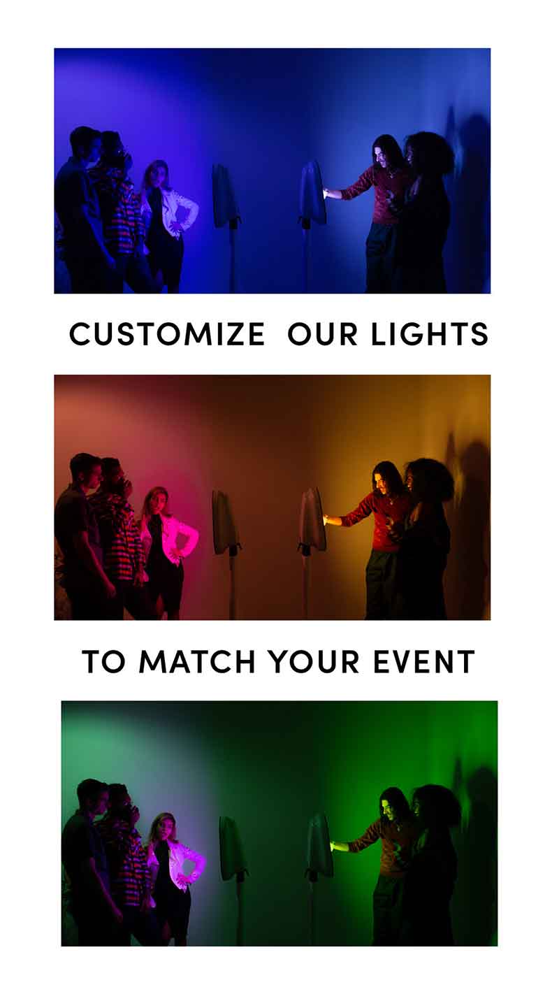 picture of colored lights